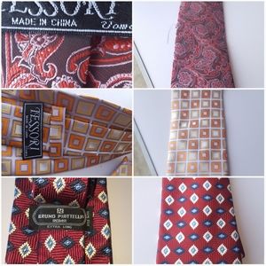 Assorted Name Brand Silk Ties New